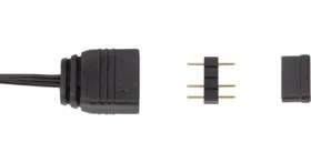 SilverStone ARGB rozbočovací kabel 4x 30 cm / Rozbočovací kabel / 4 kanály (SST-CPL03)