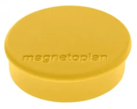 Magnetoplan Discofix standard Magnety 30 mm žlutá 10 ks (4013695025537)