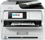 Epson WorkForce Pro WF-M5899DWF černá, bílá / Multifunkční tiskárna / A4 / 34 str/min / duplex / ADF / Wi-Fi / LAN / fax (C11CK76401BM)
