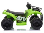 Mamido Dětská elektrická čtyřkolka ATV zelená