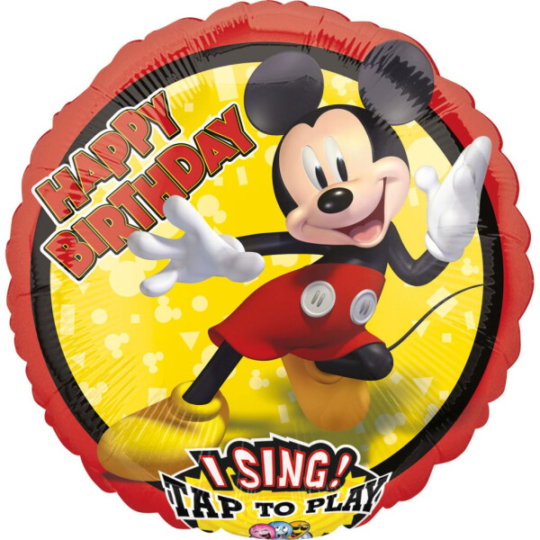 Balónek foliový hrací, Mickey Mouse - EPEE