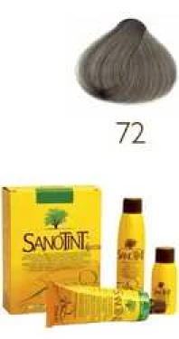 Sanotint 72 Barva na vlasy SENSITIVE světle popelavý kaštan 125 ml