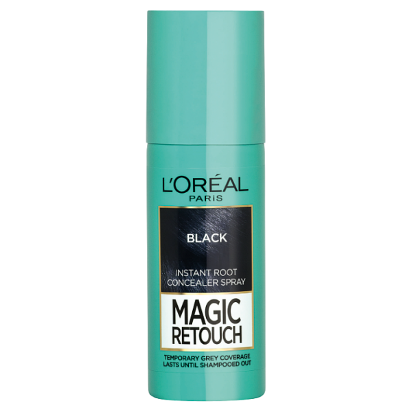 L'Oréal Paris Magic Retouch Sprej pro okamžité zakrytí odrostů černá 75ml