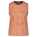 DOLOMITE Tank W's Latemar Peach Orange (vzorek) velikost: S