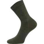 VOXX Ponožky slabé z merino POWRIX s ionty stříbra KHAKI 39-42 119312