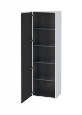 DURAVIT - L-Cube Vysoká skříňka 176x50x36 cm, panty vlevo, bílá mat LC1181L1818