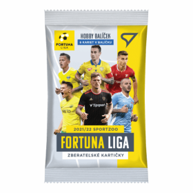 Fotbalové karty Fortuna Liga SK 2021-22 Hobby balíček