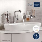 GROHE - Essence Umyvadlová baterie s výpustí Push-Open, chrom 23798001