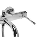 REA - Vanová baterie LUNGO Diamond Chrome REA-B6447
