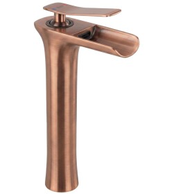 REA - Umyvadlová baterie Laguna Brush Copper vysoká REA-B8121