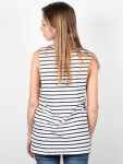 RVCA TROPIC FUTURE MUSCLE NAVY STRIPE dámská tílko - S