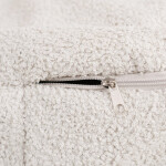 PLUSH NEST PLUSH NEST Dětské křesílko Huggy Bear Beránek 68 × 45 cm krémové