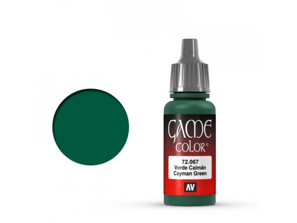 Vallejo Game Color 72067 Cayman Green 18 ml