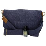 Trendy dámská textilní ledvinka Lena, tmavě modrá