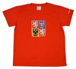 SportTeam Fanouškovské triko Česká republika 5 pánské / Triko / XL / 100% polyester