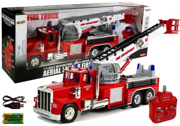 Mamido Hasičské auto na dálkové ovládání R/C 1:18