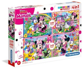 Puzzle Minnie/2x20 + 2x60 dílků - Clementoni