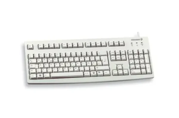 CHERRY G83-6105LUNGB-0 šedá / Kancelářská klávesnice / drátová / USB / UK layout (G83-6105LUNGB-0)