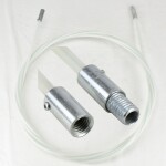 Nástavec na kartáč pro nerez komíny, sklolaminát 7mm, délka 1m