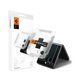 Spigen Glass tR EZ Fit HD Ochranné sklo pro Samsung Galaxy Z Flip 7 čirá / 2ks (AGL09585)