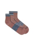 Pánské běžecké merino ponožky ICEBREAKER Mens Run+ Ultralight Mini, Carob/Graphite velikost: 39-41,5 (S)