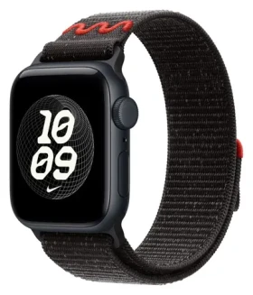 Apple Watch Nike Sport Loop 42mm Midnight Black / Provlékací sportovní řemínek pro Apple Watch (MGCX4ZM/A)
