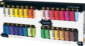 Kreul Solo Goya akrylové barvy sada 32 x 20 ml