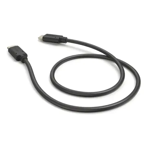 Hama USB-C černá / Nabíjecí kabel / USB-C - USB-C / 0,5 m / 480 Mbit/s