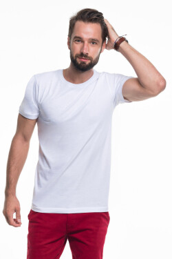 Pánské tričko Heavy Slim 21174-20 bílá M