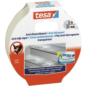 Tesa 55587-00000-11 protiskluzová páska transparentní (d x š) 5 m x 25 mm 1 ks