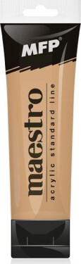 Akrylová barva Maestro 75ml - metallic bronze