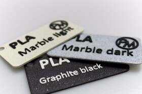 Filament-PM PLA tisková struna mramor tmavý 1,75 mm 0,5 kg Filament PM marble
