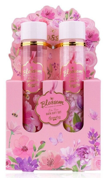 Koupelnový set Blossom v dárkovém balení - zkumavky