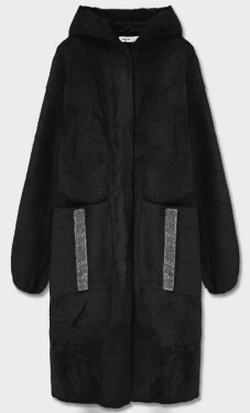 Černý přehoz přes oblečení kapucí la alpaka čern model 15820025 S'WEST