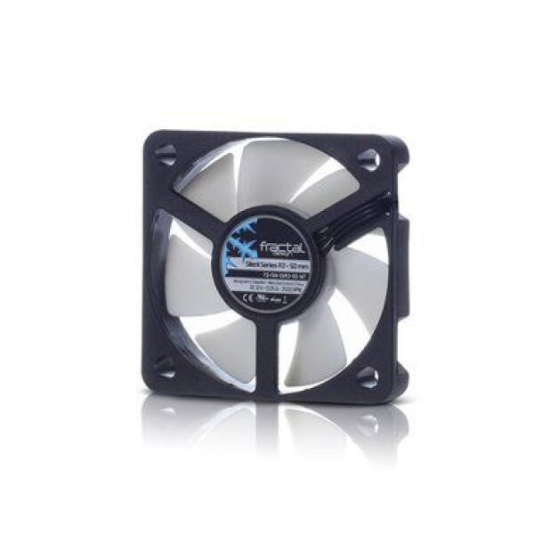 Fractal Design 50mm Silent Series R3 / ventilátor / bílá (FD-FAN-SSR3-50-WT)