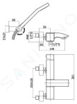 PAFFONI - Level Vanová baterie s příslušenstvím, nerez LEC023ST