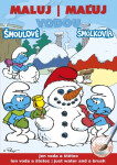 Šmoulové 2 zimní - Maluj vodou A5