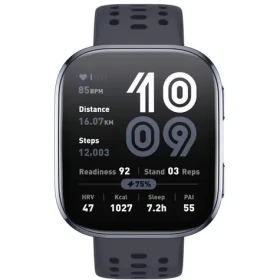 Amazfit Bip 6 černá / chytré hodinky / 1.97" AMOLED / 5 ATM / BT 5.2 / GPS (W2435EU1N)