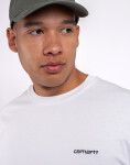 Tričko Carhartt WIP S/S Script Embroidery T-Shirt White / Black