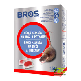 BROS měkká návnada na myši potkany 150g