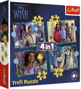 Trefl - Puzzle - Přání: Splněné sny 4v1