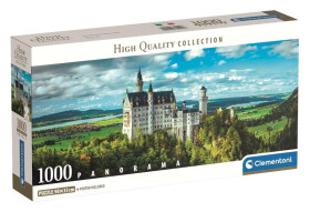 Puzzle Panorama: Zámek Neuschwanstein 1000 dílků
