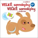 Velké samolepky s mláďaty Pejsek /Veľké samolepky s mláďatami Psík