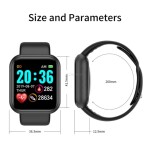 Popron SMARTWATCH L18 CHYTRÉ HODINKY ČERNÁ