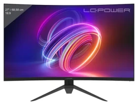 27" LC-Power LC-M27FC černá, červená / Monitor / VA / FHD / 180Hz / zakřivený / FreeSync Premium (LC-M27FC)