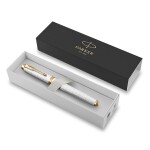 Parker IM Premium Pearl GT - plnící pero, hrot F