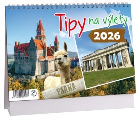 Stolní kalendář ARIA 2026 - Tipy na výlety