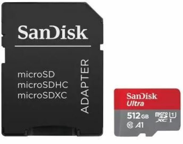 SanDisk microSDXC UHS-I U1 512GB SDSQUAC-512G-GN6MA