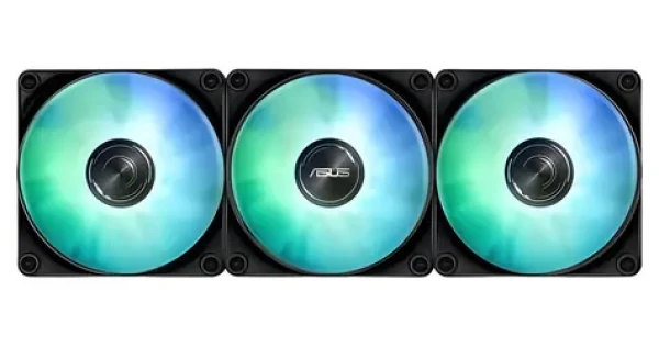 ASUS MAX Gaming LC 360 ARGB LCD černá / Komplet vodního chlazení CPU / 2,4" LCD displej / 3× 120 mm / 35,5 dB (90RC01G1-B0EAY0)