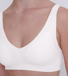 Dámská podprsenka ZERO Feel 2.0 Bralette - WHITE - bílá 00GZ - SLOGGI WHITE XXL